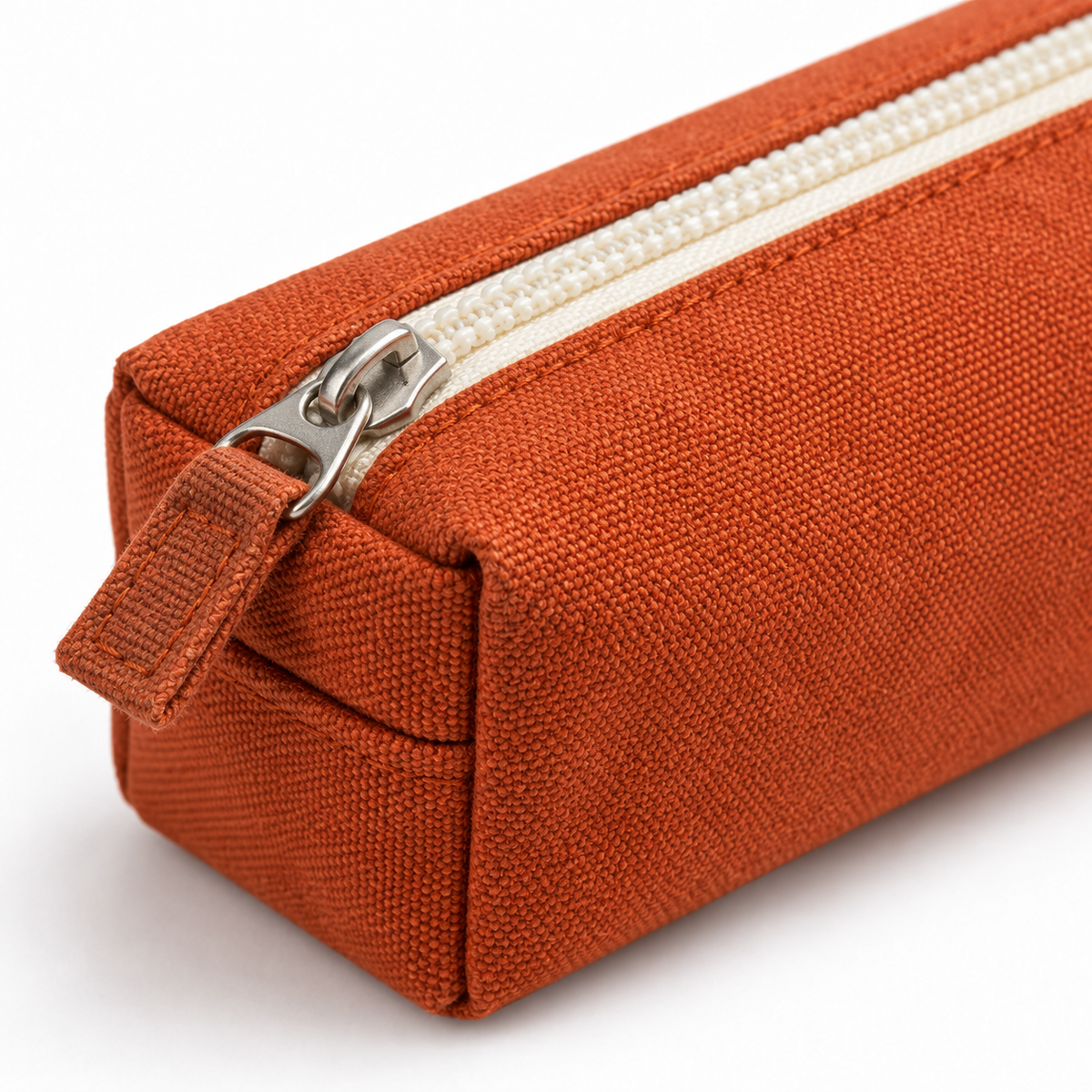 Rust Canvas Pencil Case