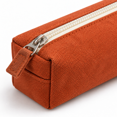 Rust Canvas Pencil Case