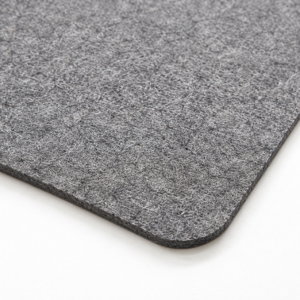 Grey Felt Desk Mat