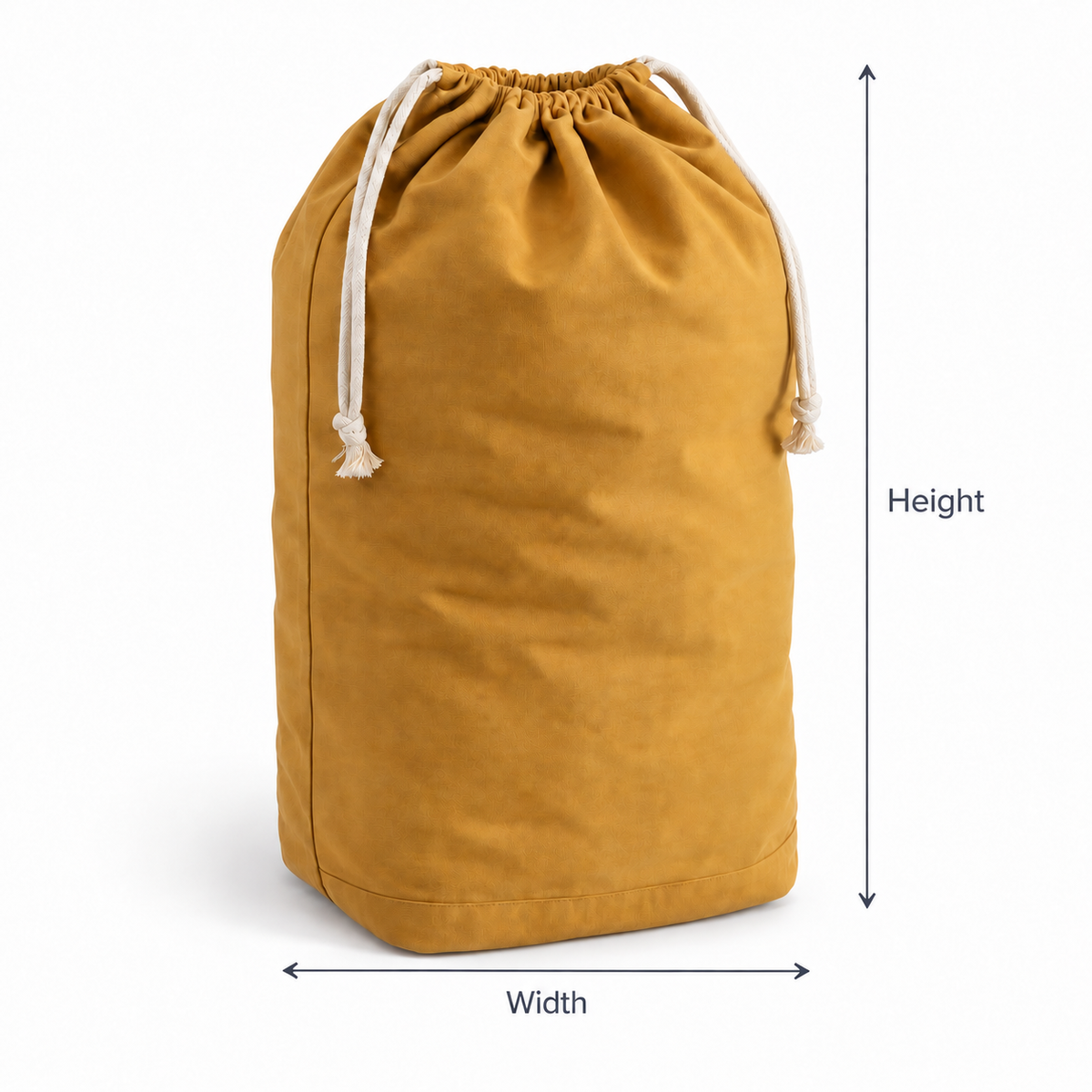 Ochre Laundry Drawstring Bag